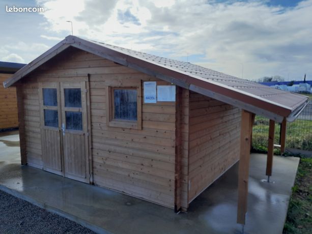 Chalet en bois en kit d'occasion - Bricolage - leboncoin