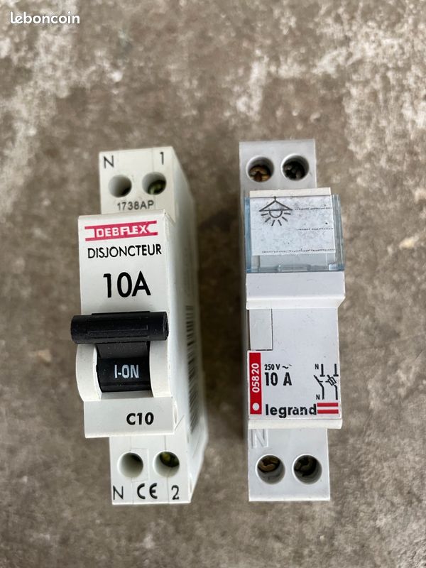 Lot de 7 porte fusibles LEGRAND 10A (image 3)