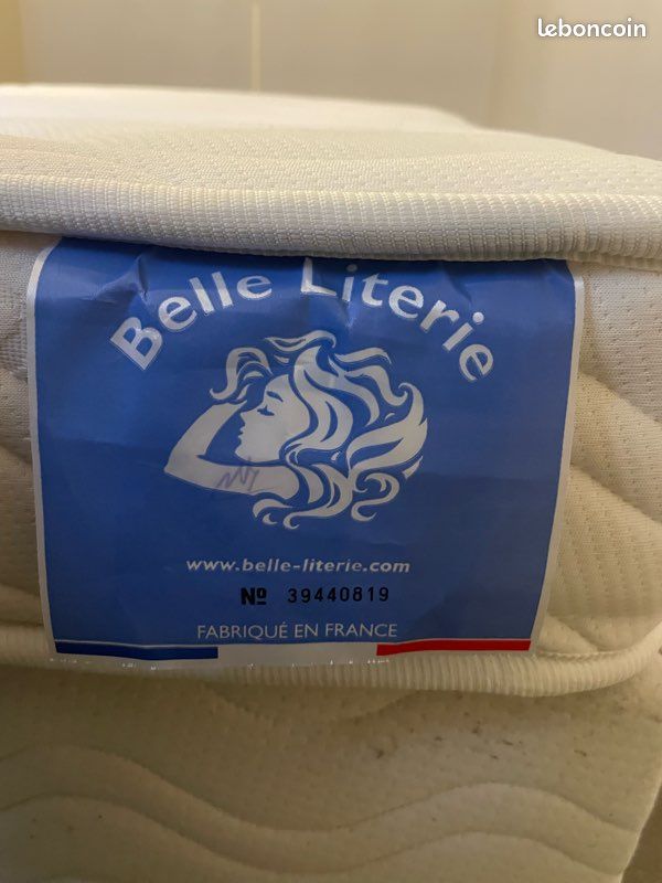 Lit : sommier matelas surmatelas (image 6)