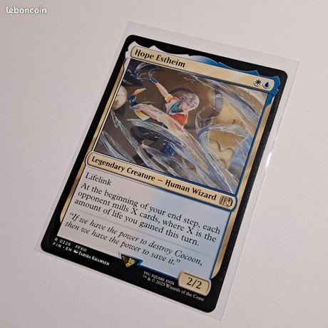 hope estheim mtg card Hope Estheim [541] [Borderless] [Character] [FINAL FANTASY] [Surge Foil] –  Face to Face Games main image 1