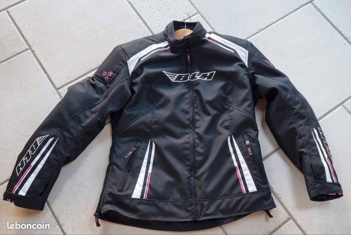 Blouson moto femme (image 1)