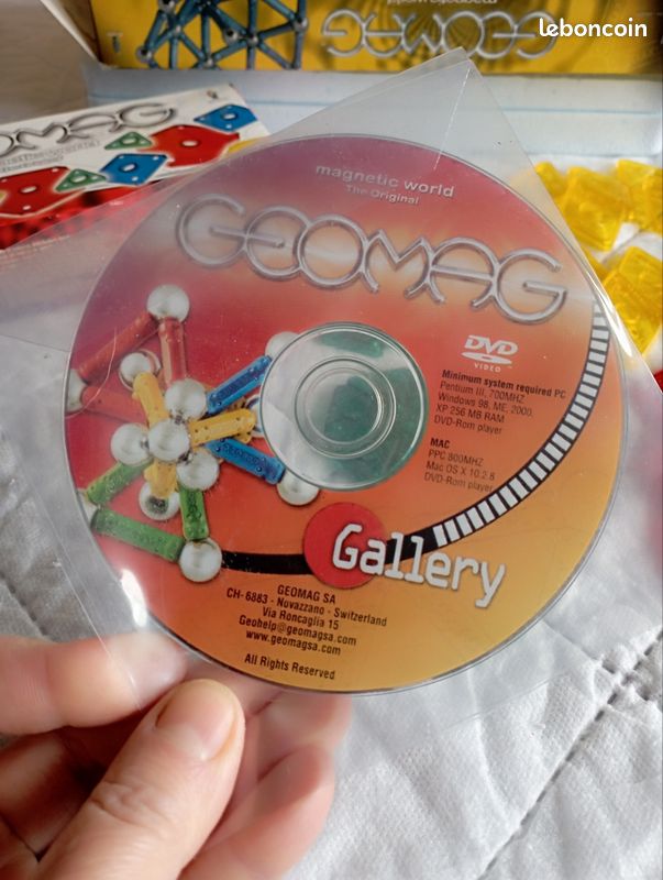 Geomag 96+48 pièces + CD et sac à dos (image 8)