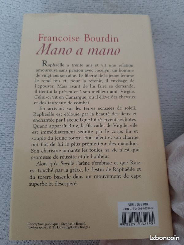 Livre roman " Françoise Bourdin " (image 3)