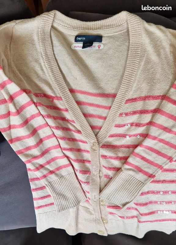 Lot gilets coton fille 4 ans (image 2)