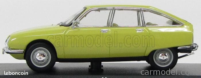 A SAISIR (rare) 1/43 Citroën GS jaune primevere 1971 Norev ref 15821 amb43 (image 2)