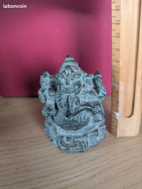 Statuette Ganesh en stéatite (image 1)