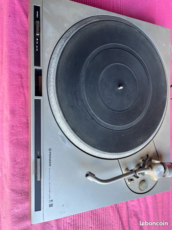 PIONEER PL300: platine vinyles à rénover (image 4)