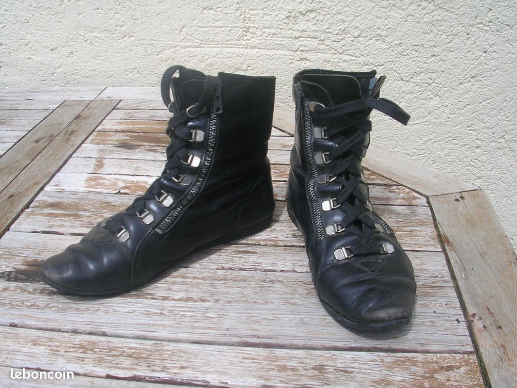 Boots année 80-90 T39 (ref 94) (image 1)
