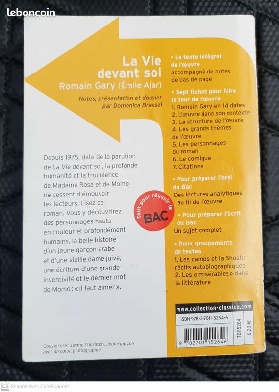 Lot de livres scolaires littérature Bac - Cyrano de Bergerac / Dom Juan / Phèdre / La vie devant soi (image 6)