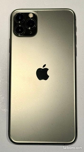 IPhone Apple 11 Pro Max 256gb couleur gris, batterie neuve (image 2)