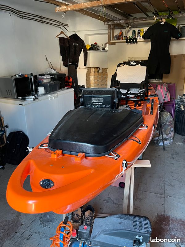 NEUF Kayak pêche galaxy kayak supernova + sondeur (image 1)
