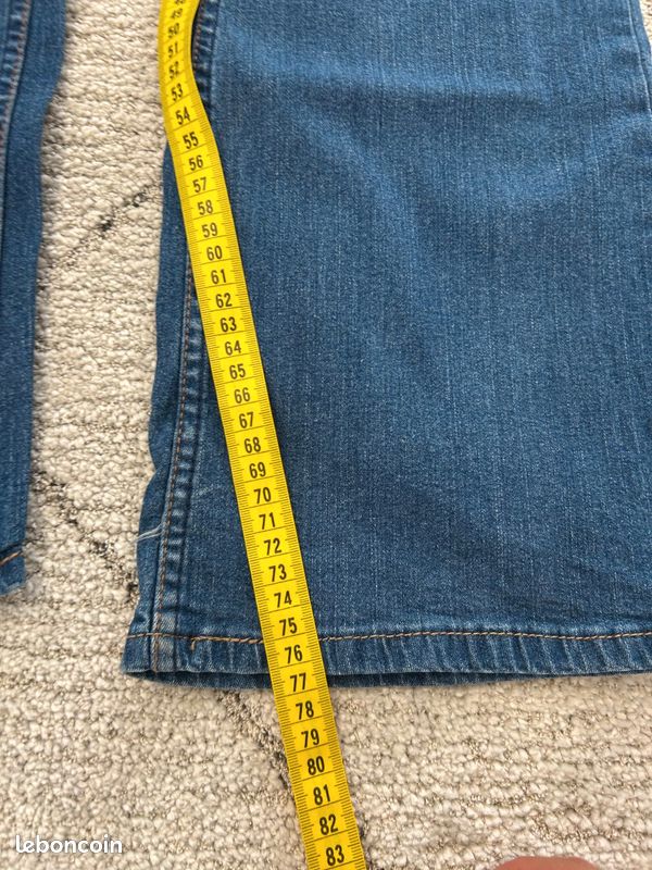 Jean Levi's Femme Bleu W30 | At Waist Bootcut | Taille FR40 | Très Bon État | GLP1242 (image 10)