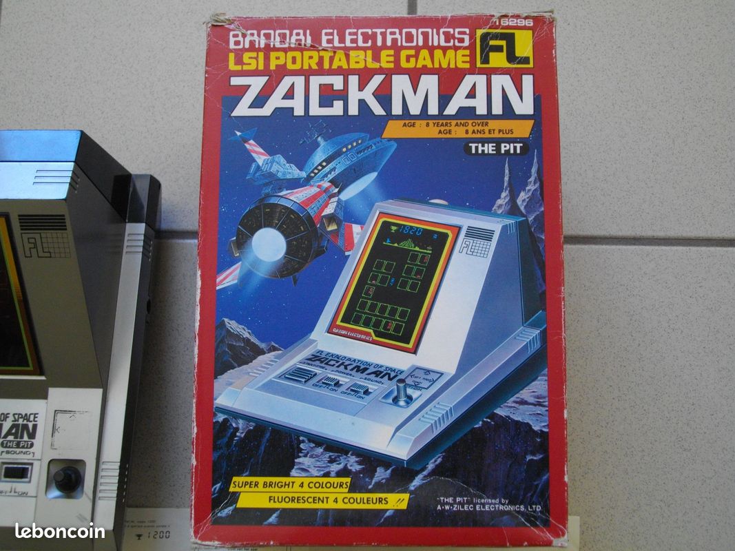 Jeu électronique Tabletop Bandai Zaxon FL, en boite