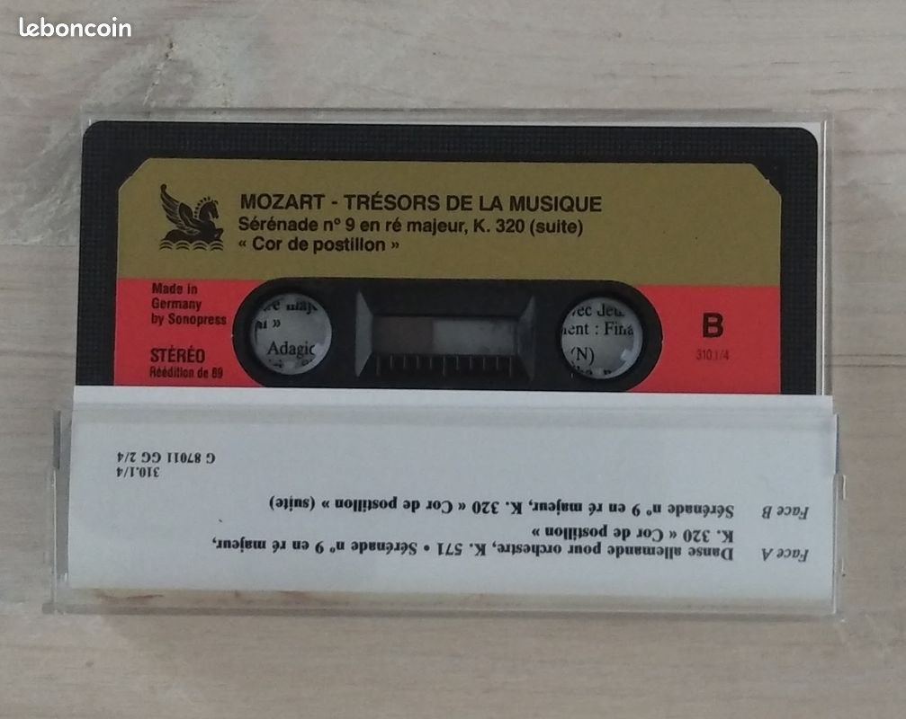 Mozart : Coffret 4 cassettes audio (image 6)