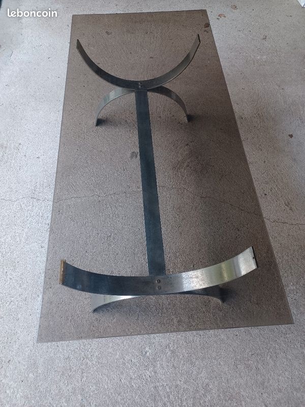 Table basse en verre design (image 1)