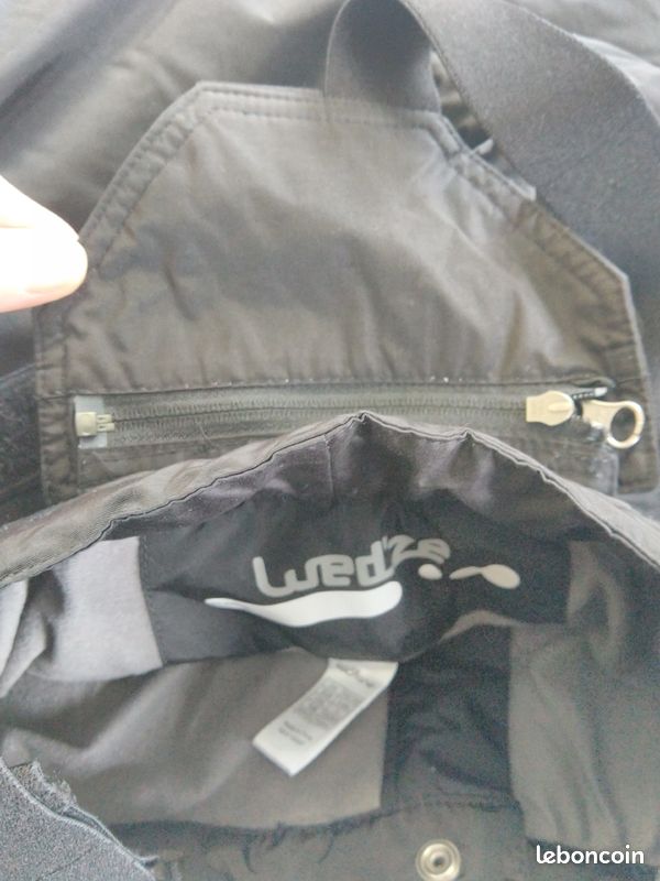 Vêtement pantalon de ski wedze noir (image 3)