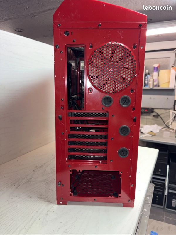 Boîtier PC NZXT Phantom 410 Rouge Gaming ATX Très Bon État (image 7)