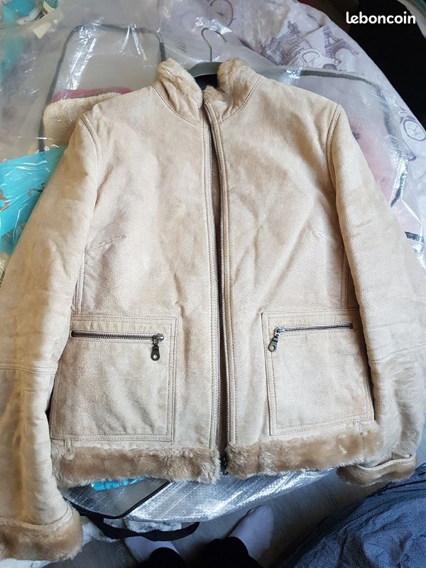Veste cuir naf naf (image 1)