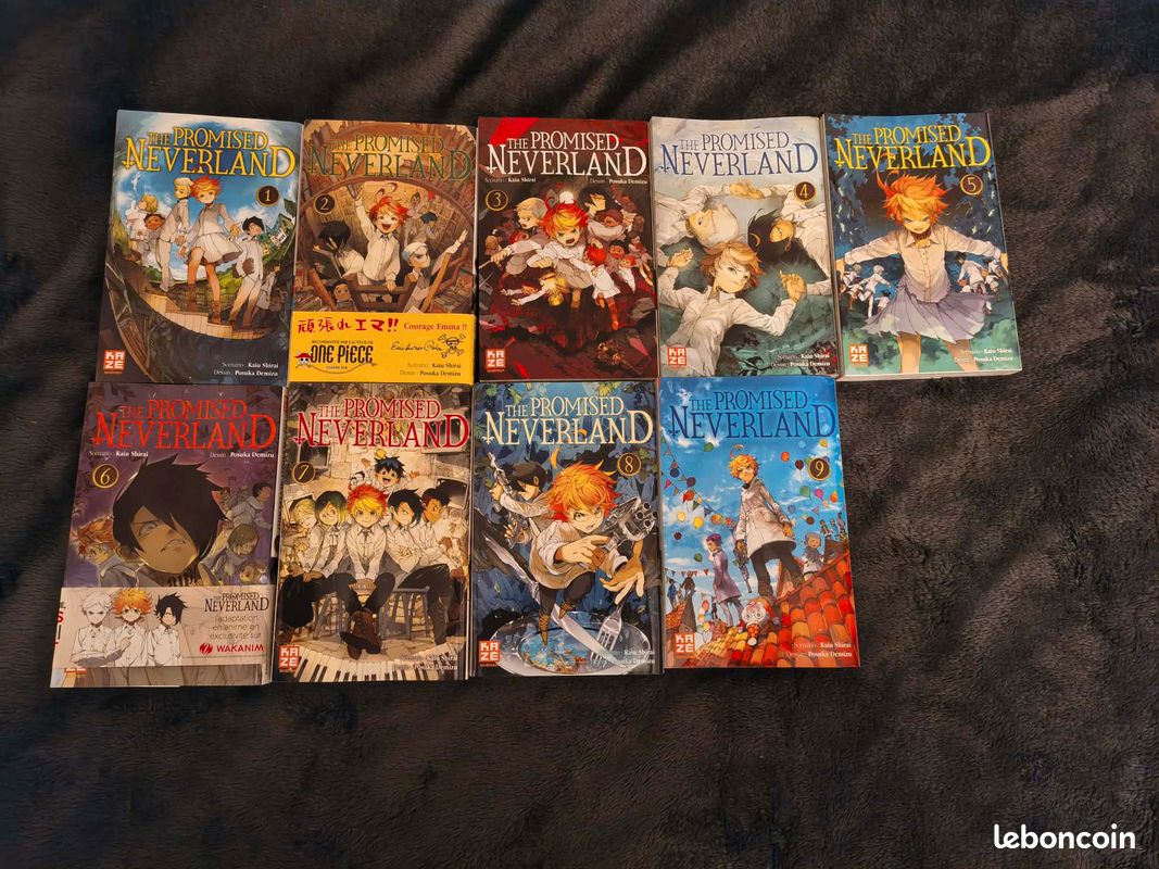 Collection My Promised Neverland T1 à T9 (image 1)