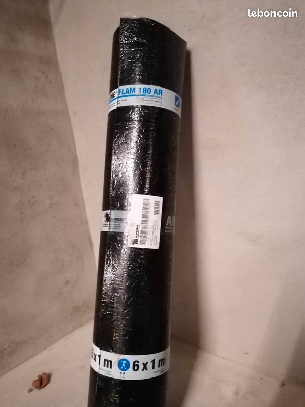 Étanchéité Sopralene Flam 180 noir (image 1)