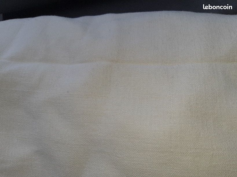 Tissu ignifugé pour double rideau Tenture chanvre Housse de couette (image 2)