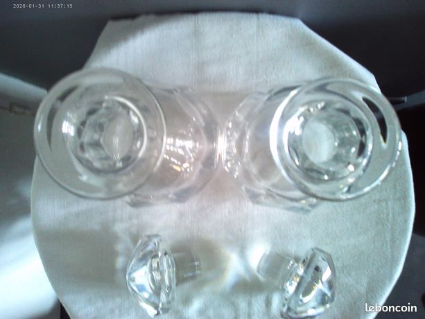 Carafe Lyautey En Cristal Baccarat – Élégance Française