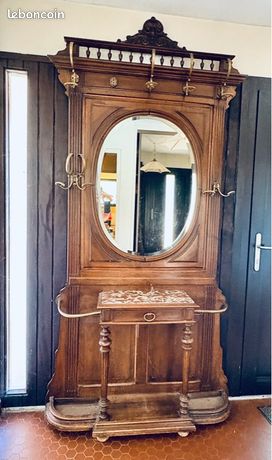 Patères vintage en laiton ouvragées - Décoration rustique française des années 1960 - France