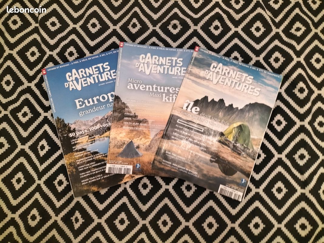 Magazines carnets d'aventures 50 a 84 (image 1)