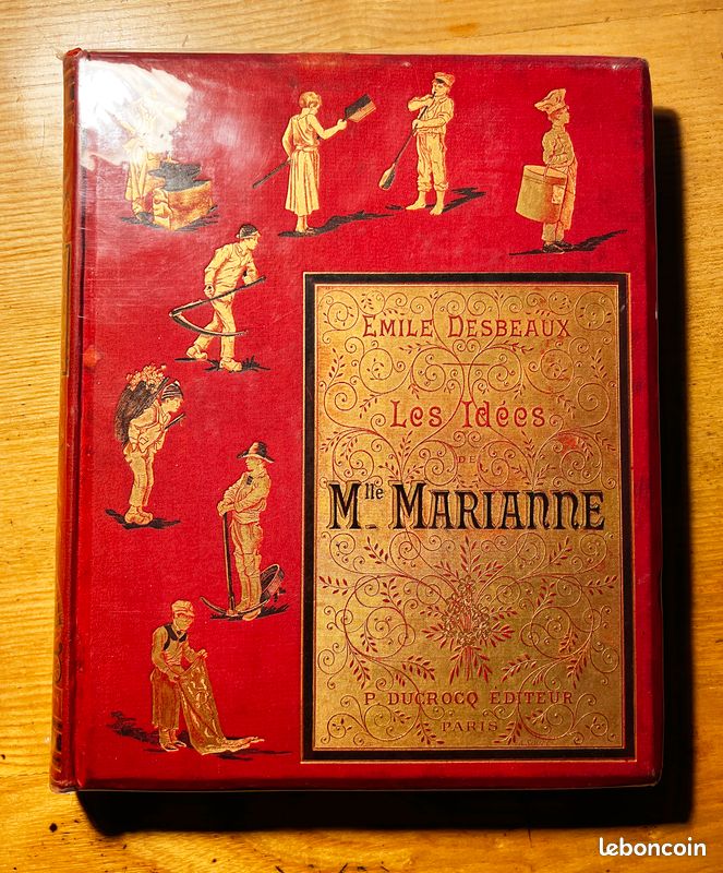Livre - Les idées de Mlle Marianne de Emile Desbeaux (image 1)
