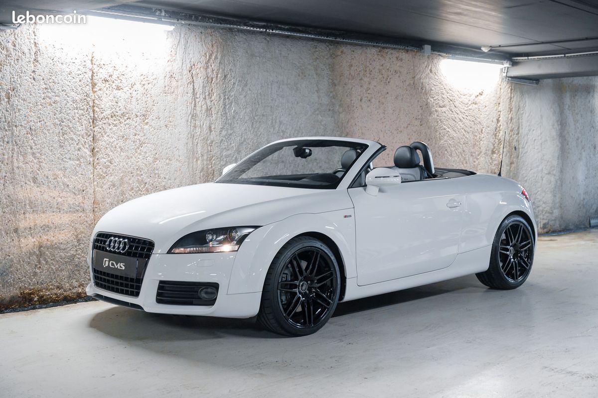 Audi TT (8J) Roadster S-Line V6 - Entièrement d'origine, Carnet d'entretiens suivi, 4ème main - Disponible Egalement en Financement (image 1)
