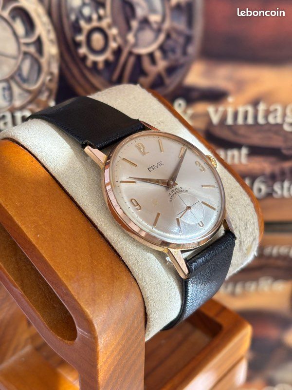 Montre Mécanique Homme Morvil à Restaurer - Calibre à Identifier, Occasion 'en état'