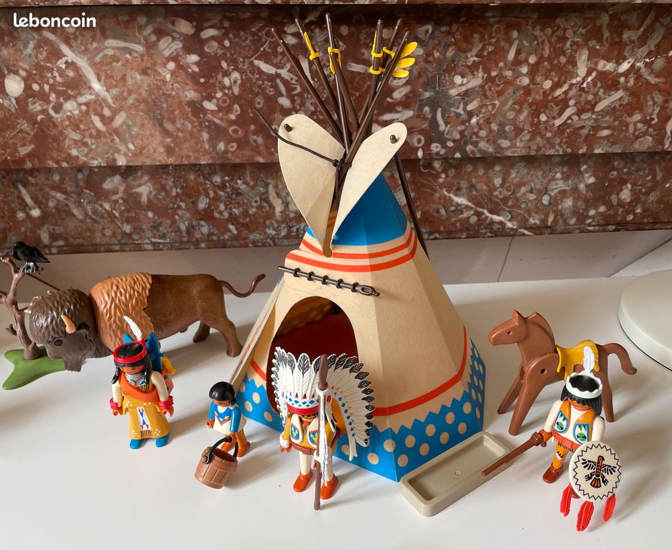 Gourda PLAYMOBIL Western – Borraccia Arancione Per Cowboy E Nordisti – Accessorio Vintage