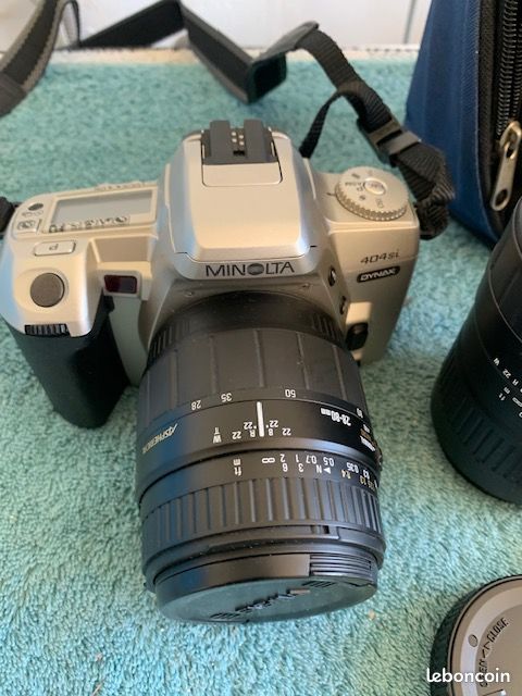 Minolta Dynax 404si - Boîtier Argenté 35mm - Testé Et Fonctionnel - N°99915517