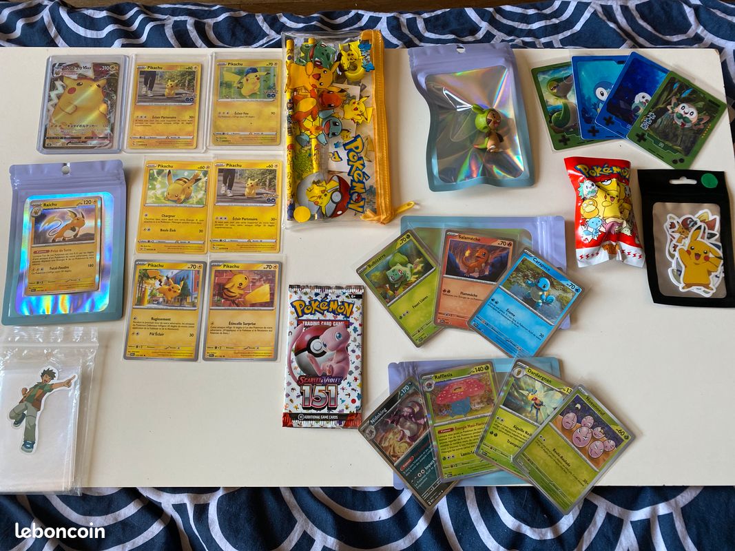 Lot Peluche Secrète Pikachu Pokemon Surprise à offrir (image 1)