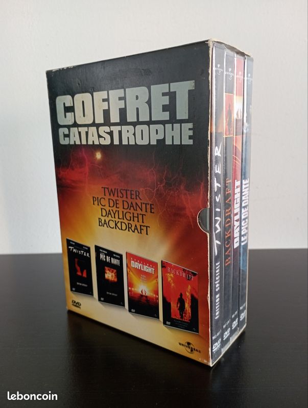 Twister / Backdraft / Daylight / Le pic de Dante (coffret) (image 1)
