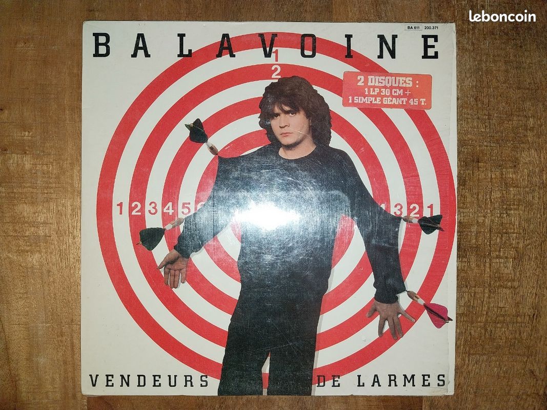 Double Album 33t et Maxi 45t de D Balavoine" (image 1)