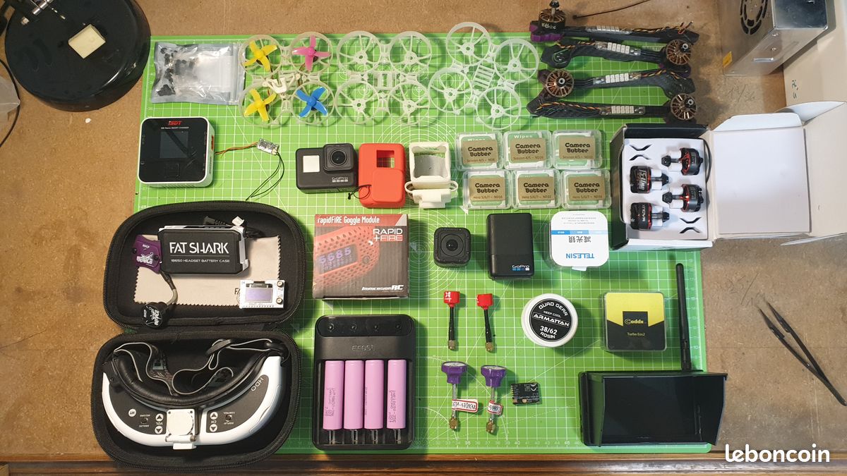 Lot Drone FPV & Divers accesoires (Moteurs, BandoKiller, Beta 75x, GoPro) (image 2)