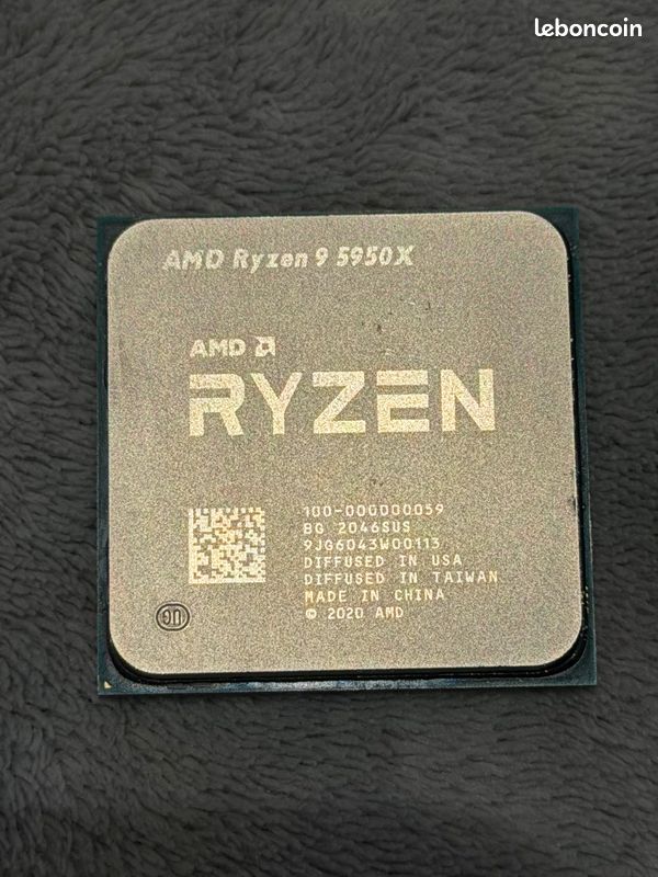 AMD Ryzen 9 5950X – Excellent état (image 1)