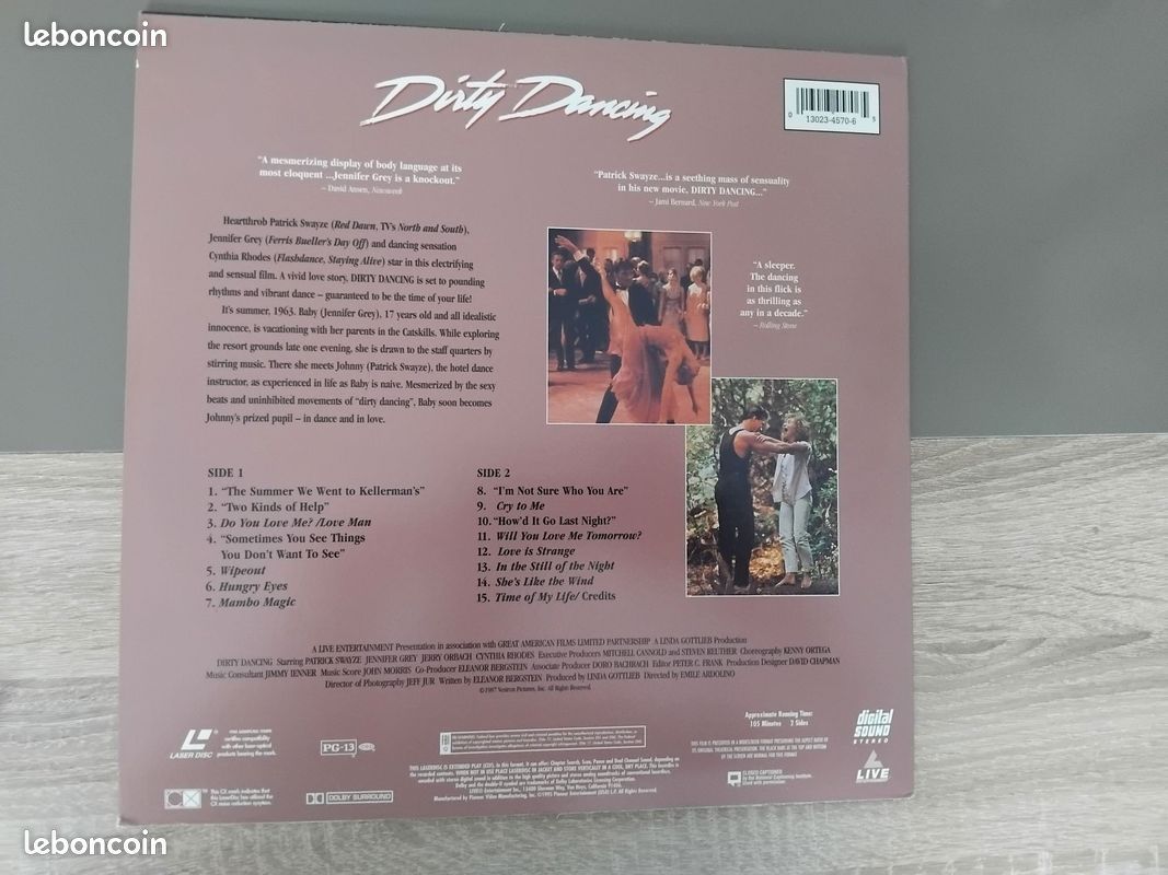 Dirty Dancing Collector LDV import U.S.A (image 2)