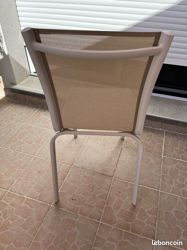Chaise extérieure, aluminium (image 3)