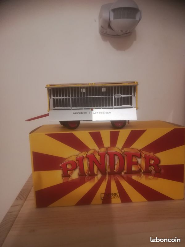 Remorque Cirque Pinder, Cage à Léopards – Direkt Collections, 1:43, Occasion