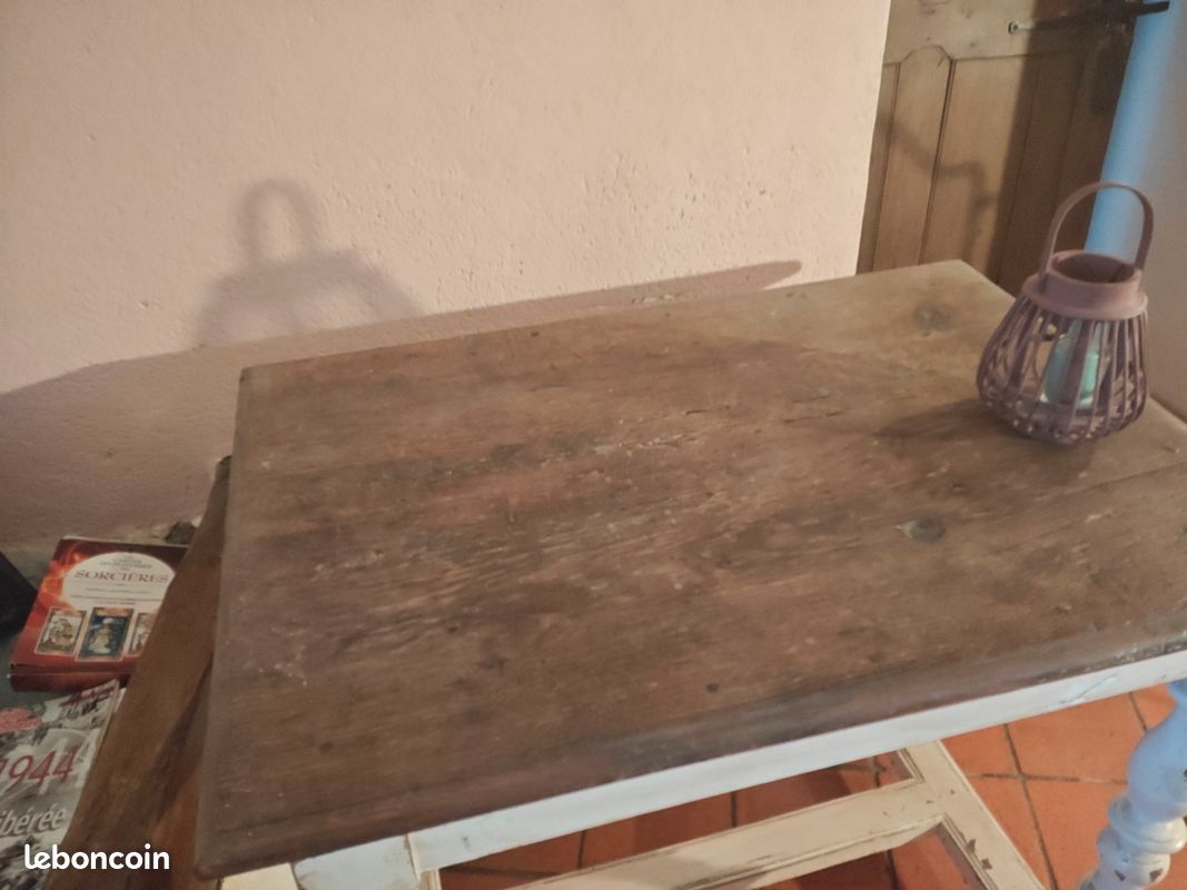 Table en chêne style louis 13 (image 4)