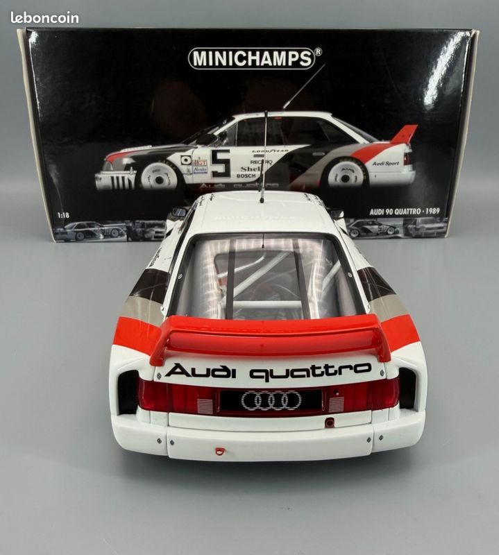 Modèle réduit Audi Quattro - 1980 - Brown Metallic 1/18 | Minichamps