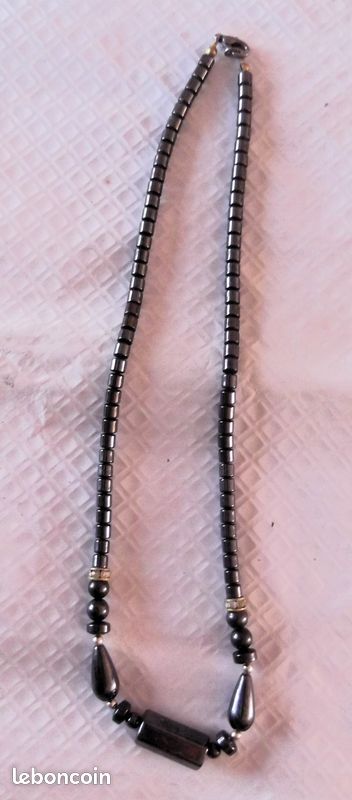 Lot de bijoux fantaisie anciens et vintages 11 pieces (image 11)