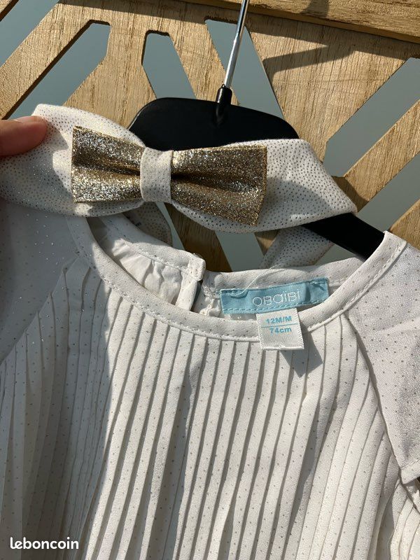 ⭐️ Ensemble tenue de fête 12m ⭐️ Vêtements bébé