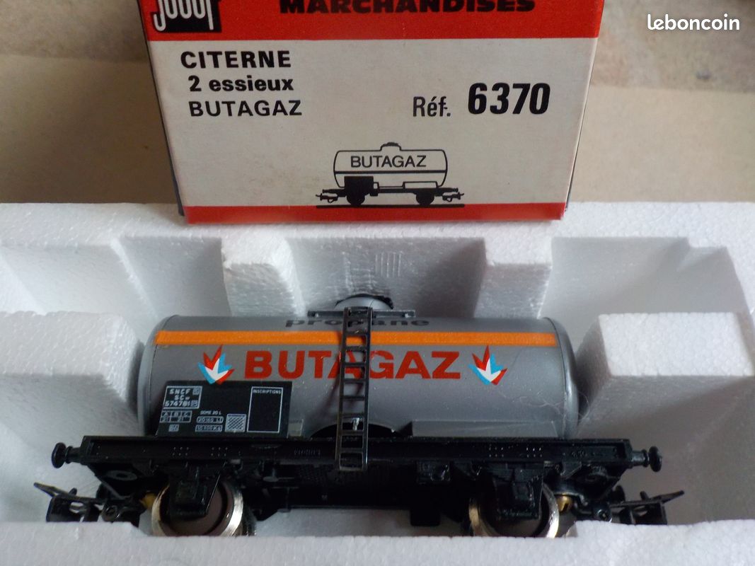 Wagon Citerne Jouef CAIB Gris SNCB 652600 – Échelle HO – Train Miniature
