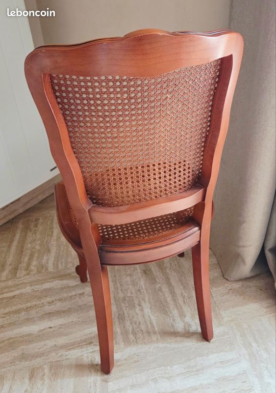 Chaise cannée style Régence (image 3)