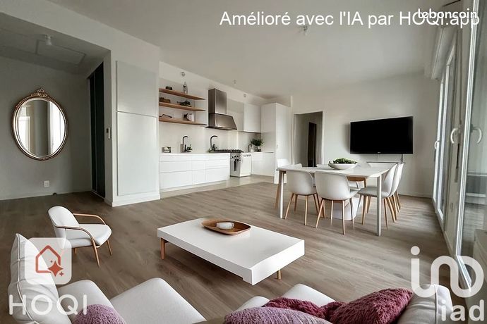 Appartement 3 pièces 62 m²