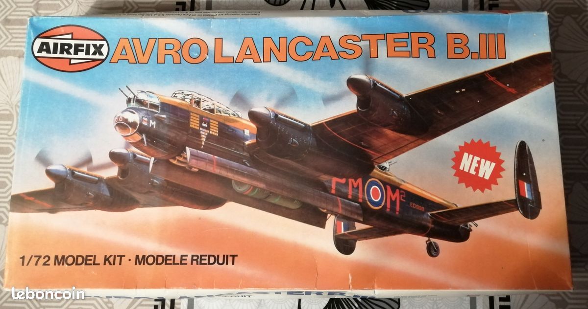AIRFIX 1:72 AVRO Lancaster Maquette Scale Construction Model Kit