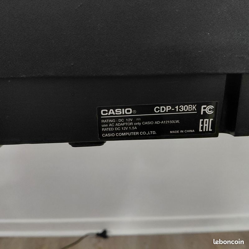 Piano numérique Casio CDP-130 (image 7)